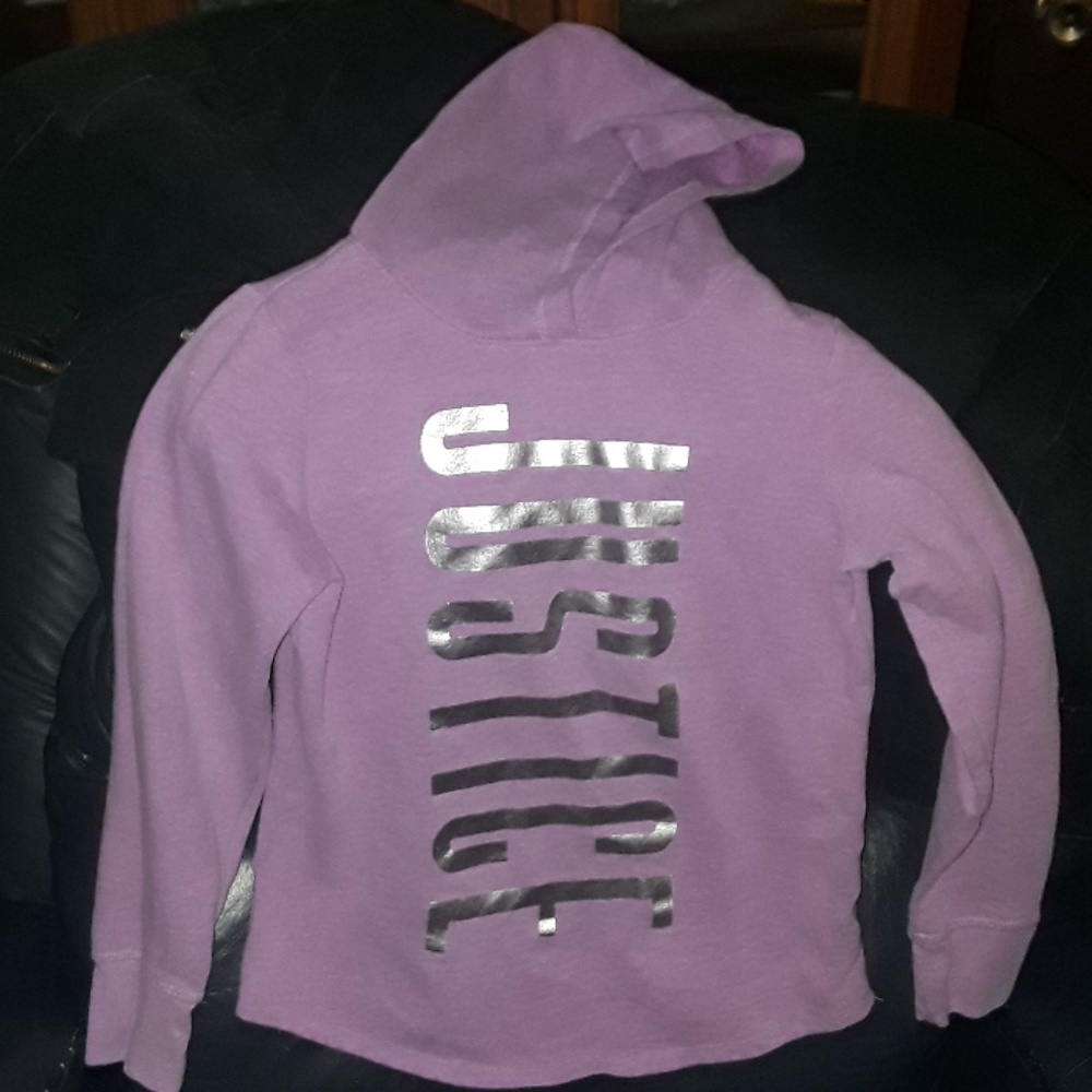Justice hooded sweatshirt